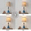 Lampe de table USB en métal Haldeman