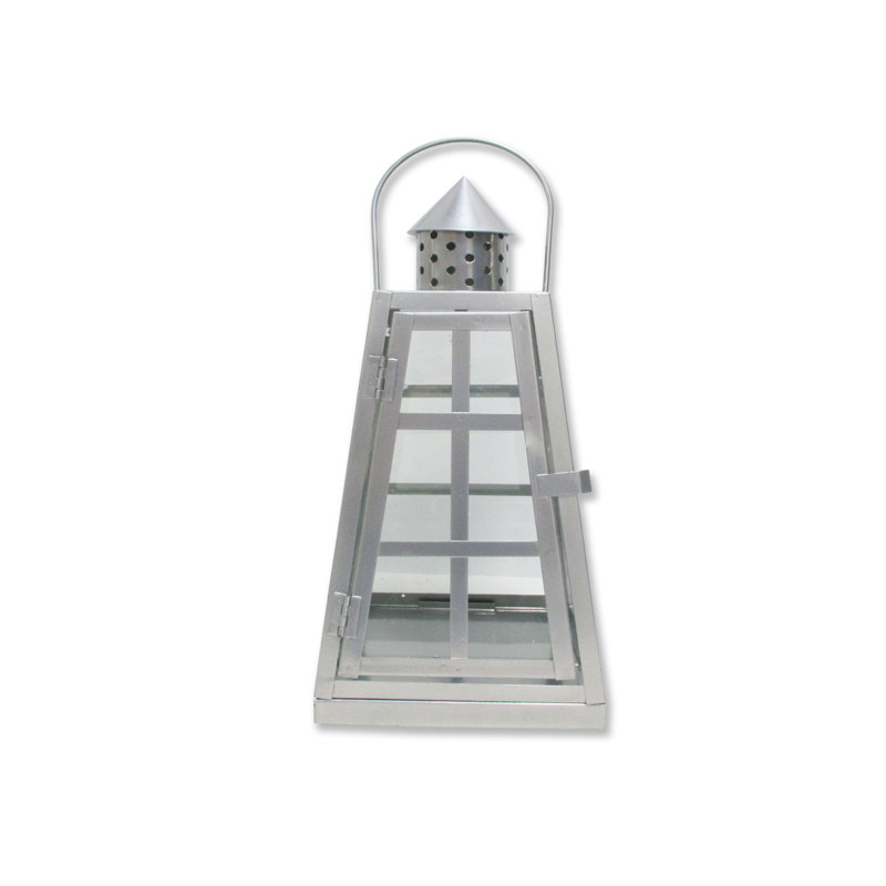 Lanterne obelisk, argent