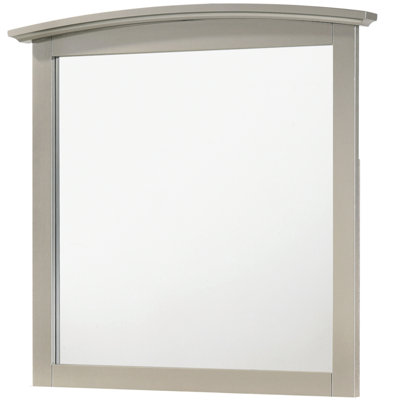 Elegant Silver Champagne Wall Mirror