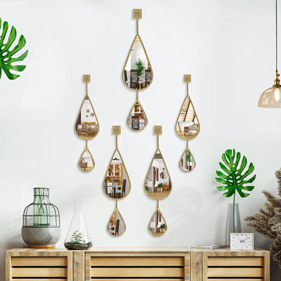 Ensemble de miroirs 5 pièces Nirmaan
