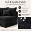 Fauteuil d'appoint rembourré Ashville Chenille-130186107