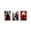3 Piece No Frame Print on Canvas