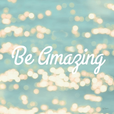 Be Amazing - Wrapped Canvas Print