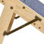Escaliers en bois pour animaux de compagnie, escaliers pour chiens à 5 marches pour lits, canapés et voitures, capacité de charge de 150 lb, conception plate flodée, escabeau pour chat et chien stable et robuste pour petits et grands animaux de compagnie
