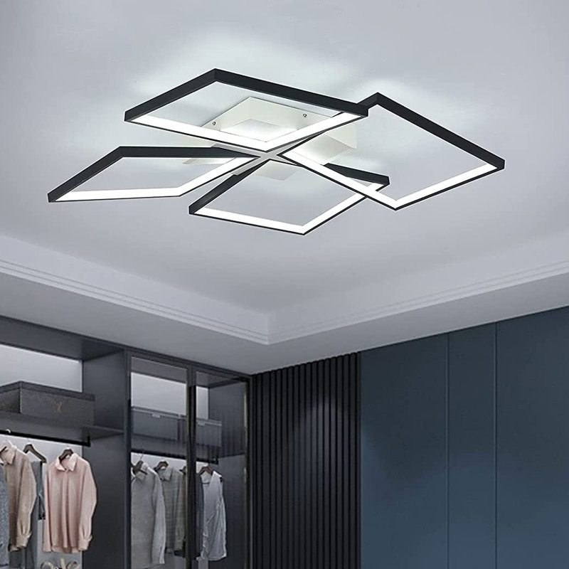 Latourette L 38.3 in x W 26.5 in 90W Flush Mount Lighting with LED Chips