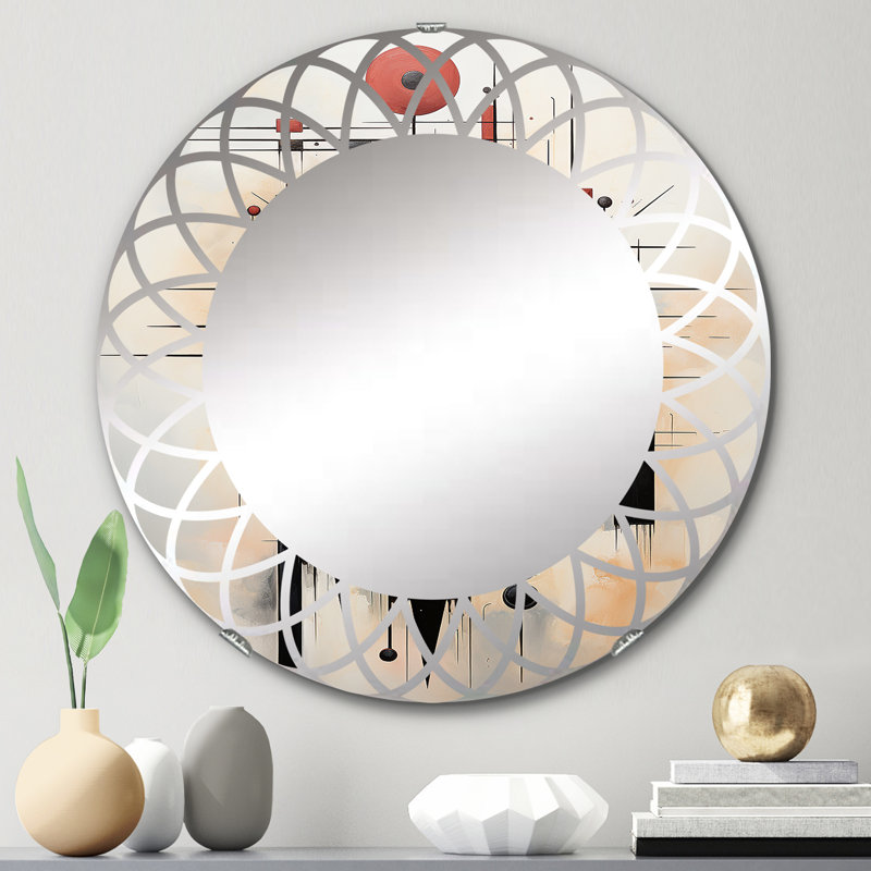 Miroir mural Hedi, 24 po x 24 po
