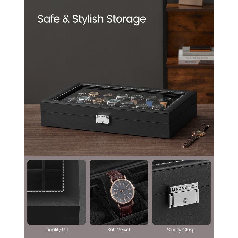 Manufactured Wood Watch Box +