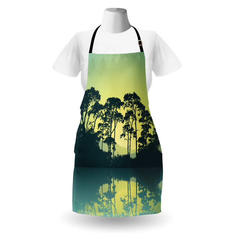 No Pattern Bib Apron