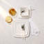Waterside 12pc Square Melamine Dinner Set