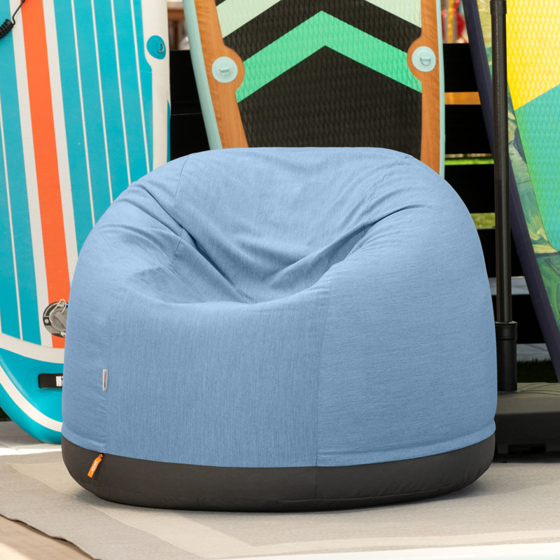 Fauteuil à billes Palmetto, Sunbrella océan