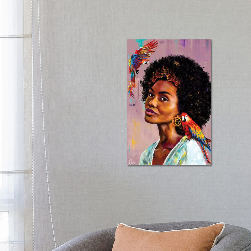 Lisa by Crixtover Edwin - Print on Canvas, Wrapped Canvas, 66.04 cm H x 45.72 cm W x 1.91 cm D
