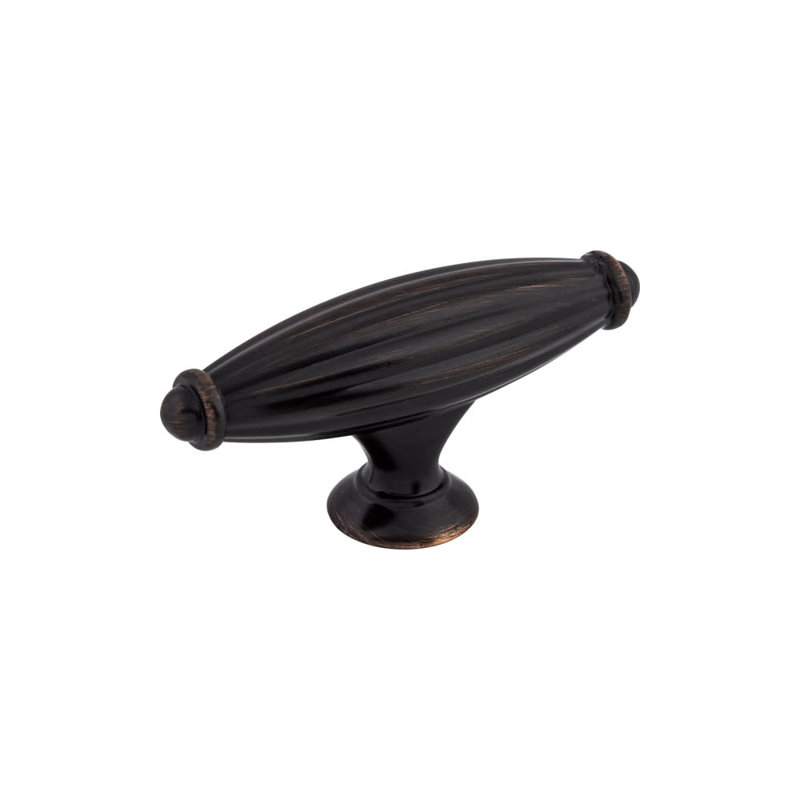 Tuscany 2 5/8" Length Bar Knob, 2 5/8" Length, Tuscan Bronze
