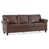 Brown PU Faux Leather