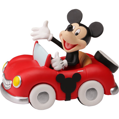 Figurine en résine Mickey Mouse défilé Disney