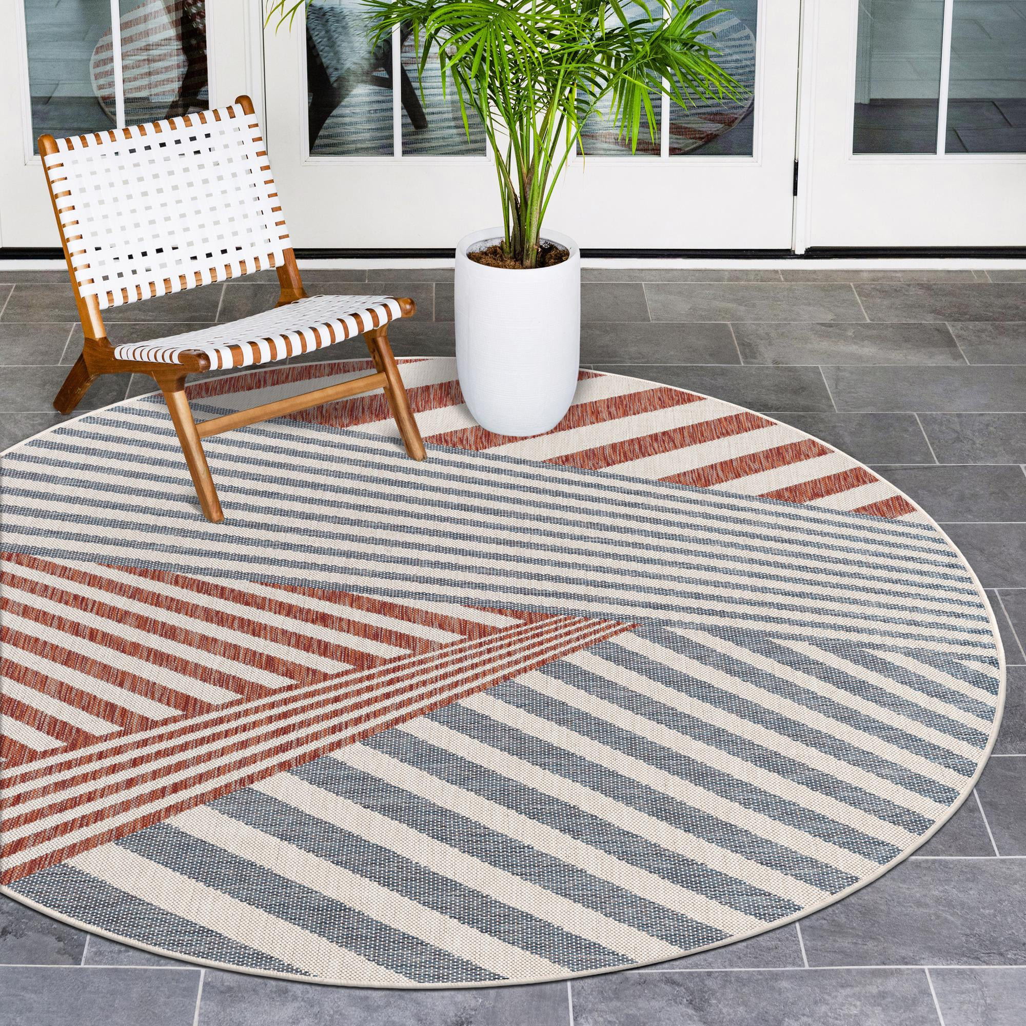 George Oliver Deadra Washington Indoor/Outdoor Rug & Reviews | Wayfair