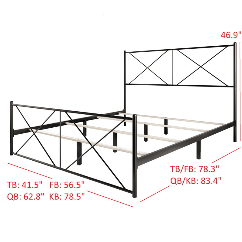 Sturgis Full Metal Bed, Full