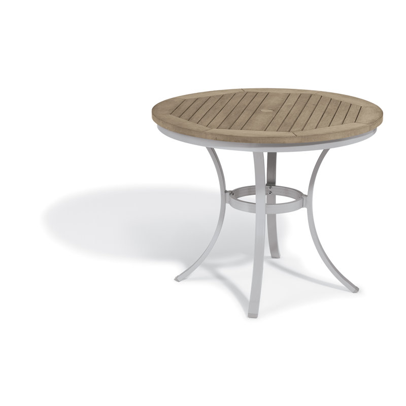 Travira Bistro Table, Tekwood Vintage, 36" L x 36" W