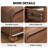 23.6''W 3-Drawer Nightstand-607961049