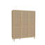 Amarra 3 Door Manufactured Wood Wardrobe