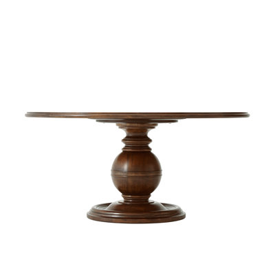 Brooksby Round with Solid Wood Base Dining Table