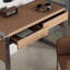 Bureau rectangulaire moderne et simple avec tiroirs-735181384