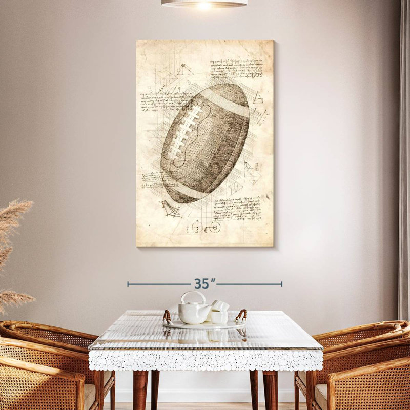 Football américain Sireci, H 48 po x l 32 po
