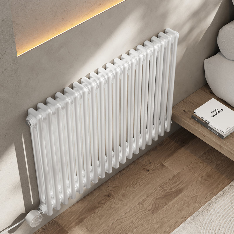 Vertical Standard Radiator, 60cm H x 83cm W x 12.8cm D, White