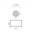 Console en bois massif 48 po Nerys