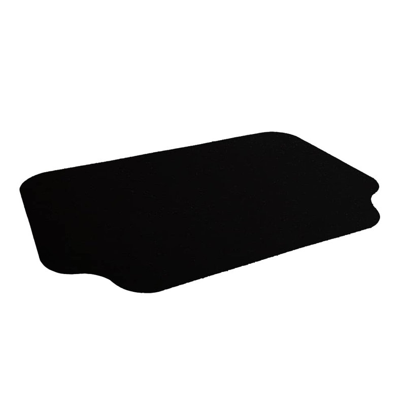 Plastic Grill Grid Mat, Black Orange Peel