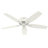 Hunter 52 inch Newsome Low Profile Ceiling Fan with LED Light Kit and Pull Chain-56420886