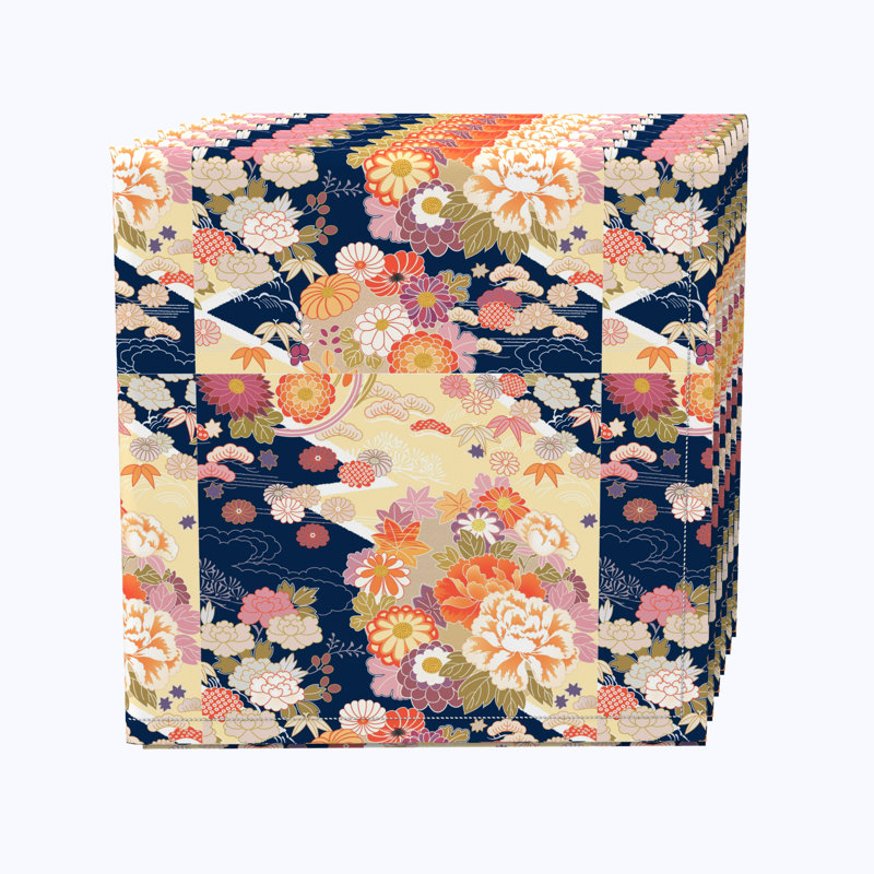 Cotton Twill No Pattern Square Napkin