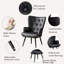 Fauteuil capitonné de 25,5 po Anterria-2128126885