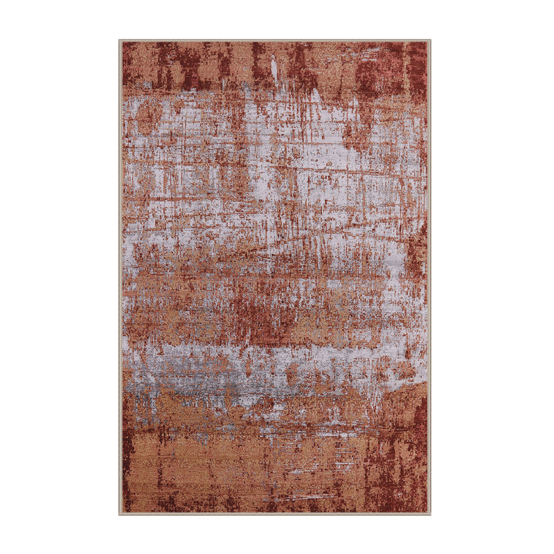 Tapis brun / ivoire Brushton, Rectangle 3 pi x 5 pi