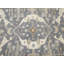 Tapis oriental gris Oushak Chobi Mute