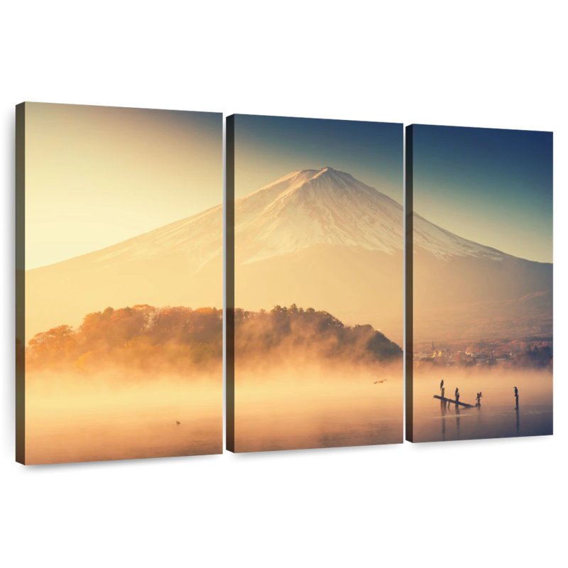 Alvord Brilliant Mount Fuji, 48" H x 74" W