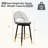 Rumery Swivel Upholstered 25'' Counter Stool with Metal Frame-1816894239
