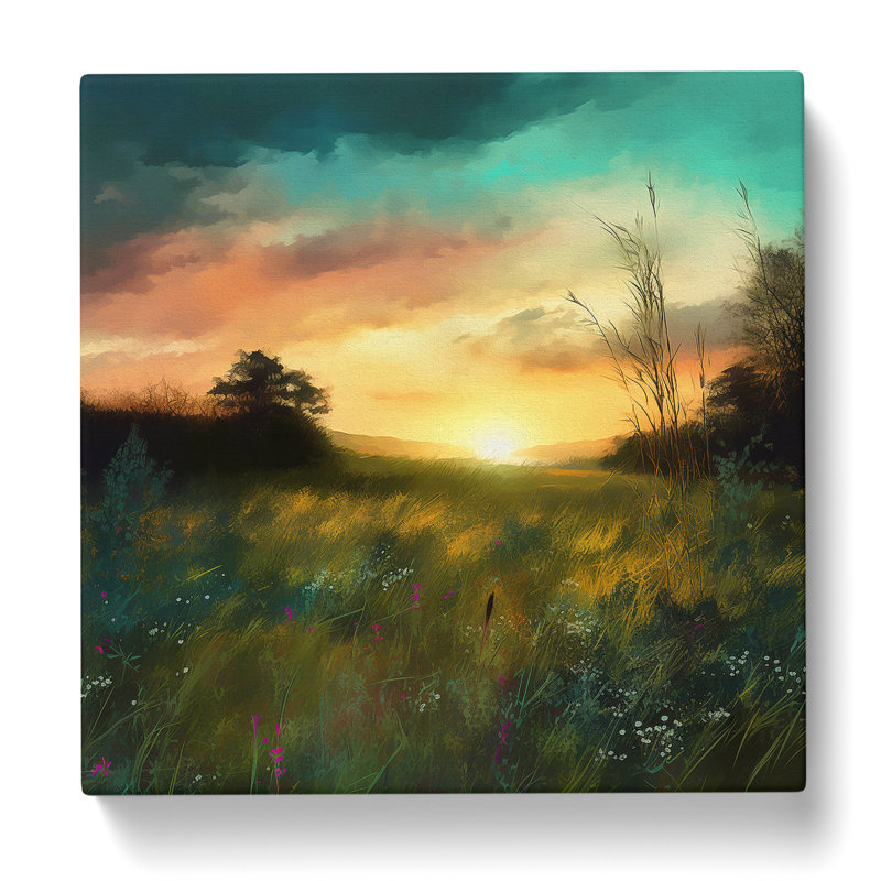 Meadow No.2 - No Frame Print, 50cm H x 50cm W x 3cm D