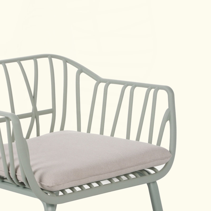 Outdoor Patio PP Club Chair Set, Weather-Resistant With Cushions, Perfect For Modern Outdoor Living And Indoor Use