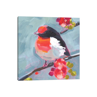 «Brushstroke Bird I» par Jennifer Paxton Parker - Toile tendue, estampe numérique sur toile tendue