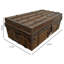 Agenore Handmade Decorative Trunk