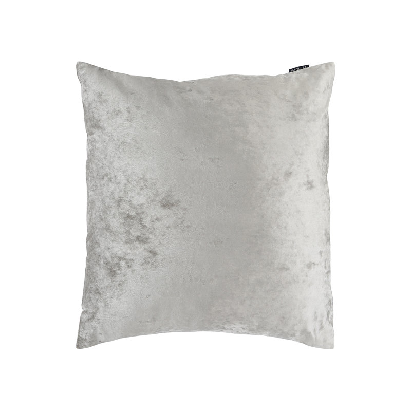 Naperville Square Cushion, Silver, 55cm H x 55cm W x 5cm D