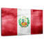 Drapeau délavé du Pérou-883688375