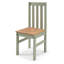 Ensemble de salle à manger en bois de pin massif 5 pièces Souheir-640377131