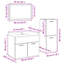 Bathroom Storage Furniture Set