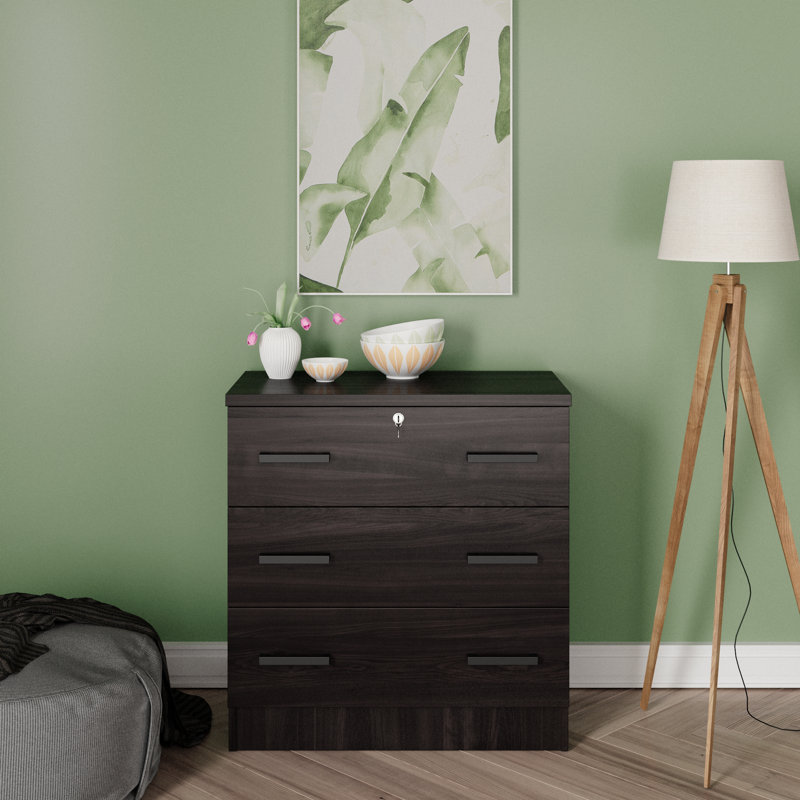 3 Drawer Chest, Tabacco