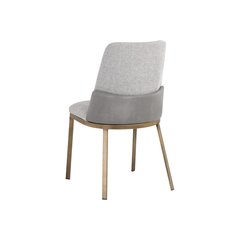 Marie Upholstered Dining Chair, Gray