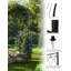 270cm H x 200cm W Iron Arched