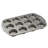 Circulon Bakeware Nonstick Muffin Pan / Cupcake Pan, 12-Cup, Gray