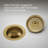 Duostrainer Sink Strainer, Less Tailpiece-92162651