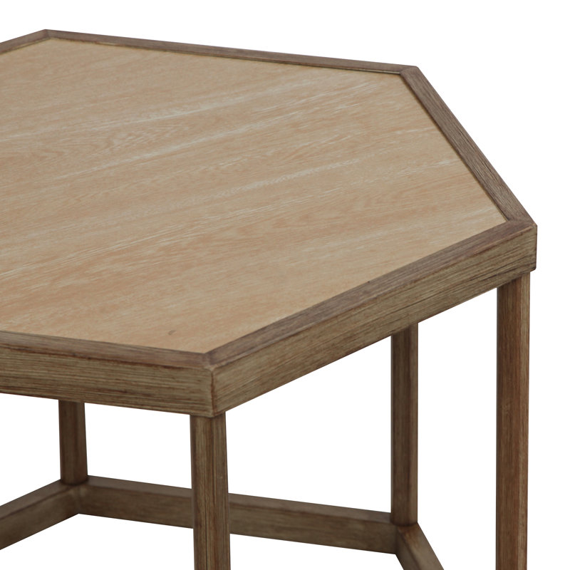 Table Omni Honeycomb, Bois brun